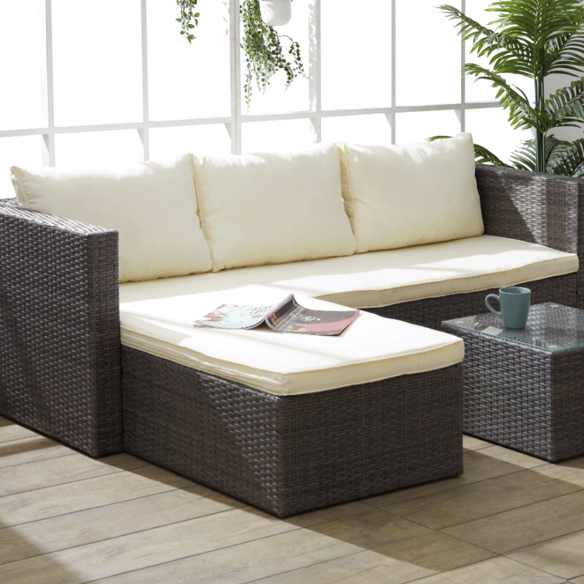 Aldi rattan store sofa 2021